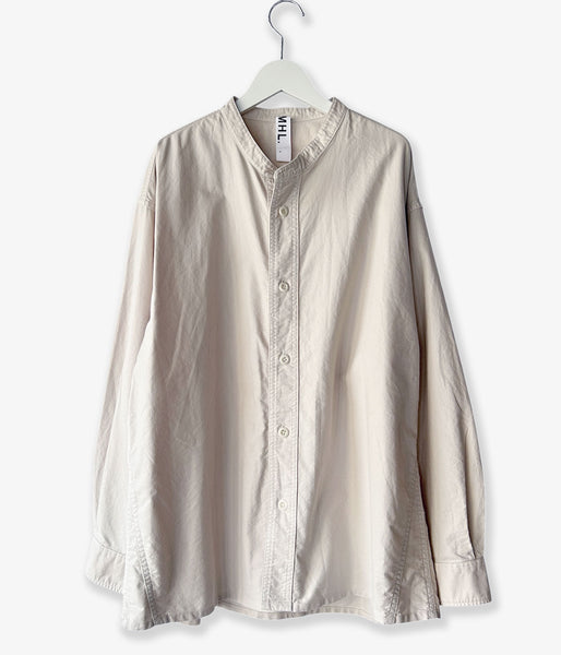 MHL./SOFT HOPSACK SHIRT (ECRU)