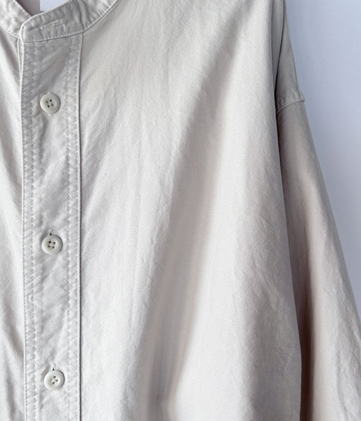 MHL./SOFT HOPSACK SHIRT (ECRU)