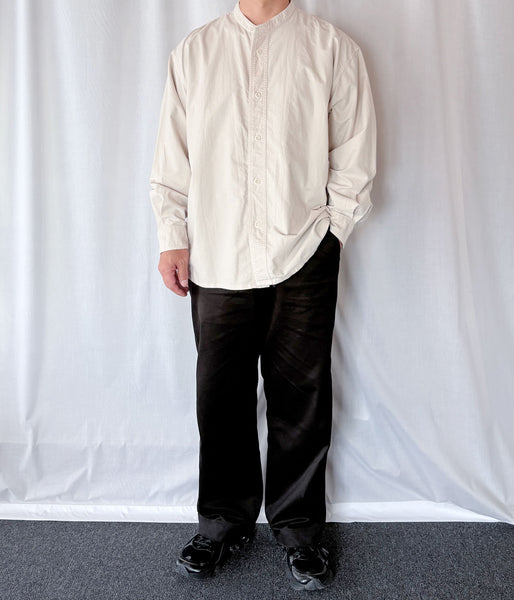 MHL./SOFT HOPSACK SHIRT (ECRU)