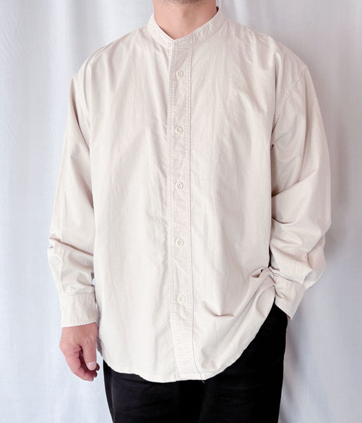 MHL./SOFT HOPSACK SHIRT (ECRU)