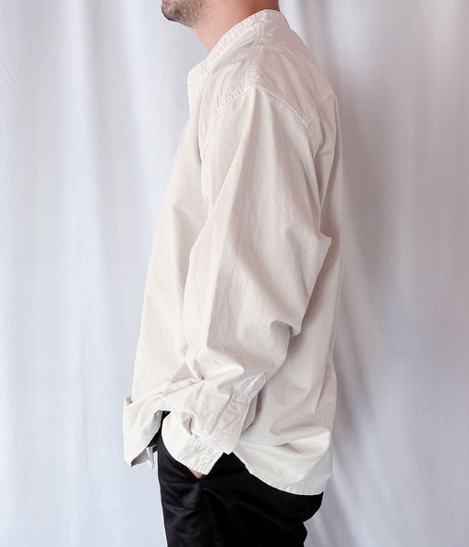 MHL./SOFT HOPSACK SHIRT (ECRU)