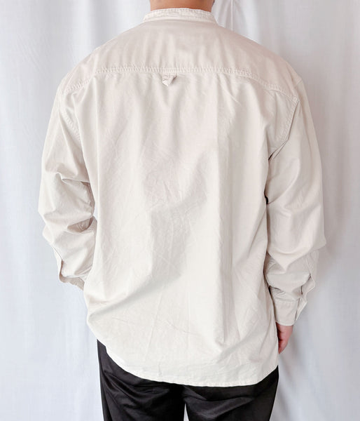 MHL./SOFT HOPSACK SHIRT (ECRU)