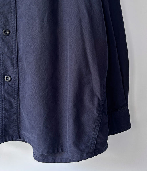 MHL./SOFT HOPSACK SHIRT (DARK NAVY)