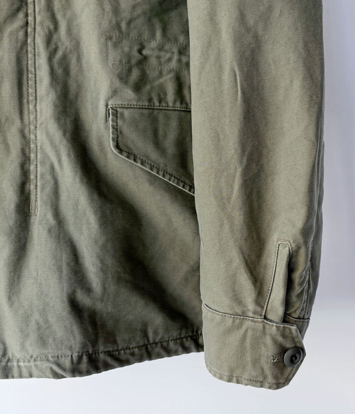 nonnative/TROOPER JACKET COTTON BACK SATIN VW WITH WINDSTOPPER® (OLIVE BLACK)