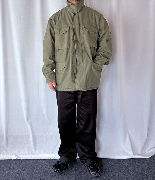 nonnative/TROOPER JACKET COTTON BACK SATIN VW WITH WINDSTOPPER® (OLIVE BLACK)
