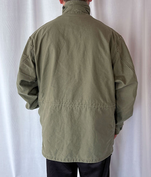 nonnative/TROOPER JACKET COTTON BACK SATIN VW WITH WINDSTOPPER® (OLIVE BLACK)