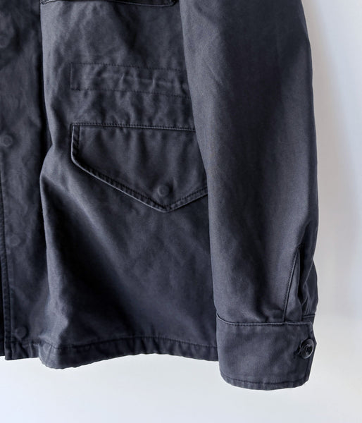 nonnative/TROOPER JACKET COTTON BACK SATIN VW WITH WINDSTOPPER® (BLACK)