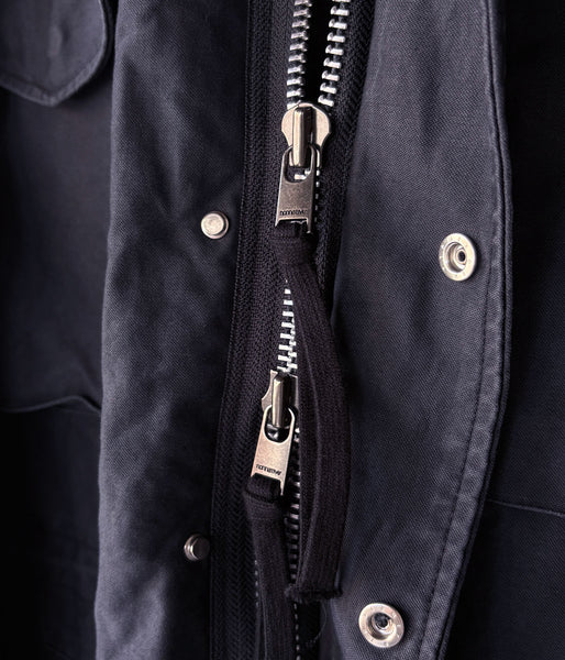 nonnative/TROOPER JACKET COTTON BACK SATIN VW WITH WINDSTOPPER® (BLACK)