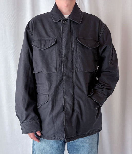 nonnative/TROOPER JACKET COTTON BACK SATIN VW WITH WINDSTOPPER® (BLACK)