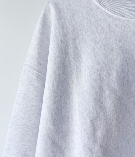 blurhms ROOTSTOCK/SOFT&HARD CREW-NECK P/O WIDE (HeatherWhite)