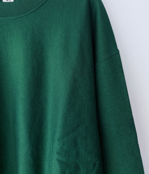 blurhms ROOTSTOCK/SOFT&HARD CREW-NECK P/O WIDE (DarkGreen)