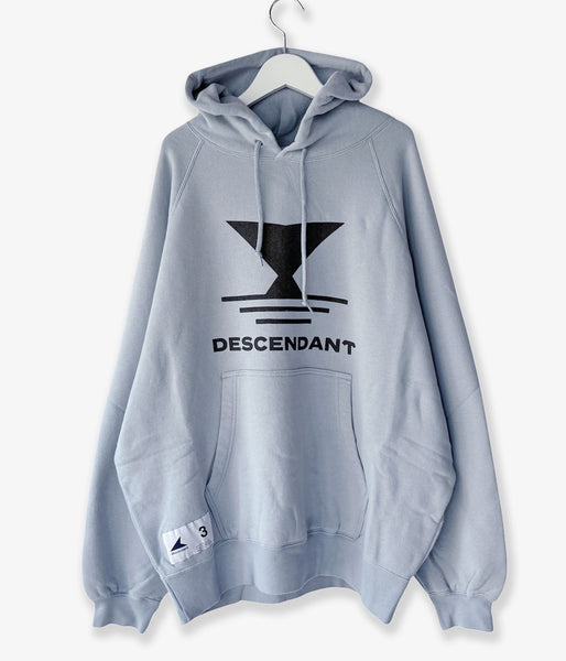 DESCENDANT/FLUKE UP HOODY (BLUE)