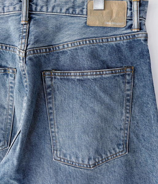 DESCENDANT/1995 DENIM TROUSERS BAGGY HARD WASH (INDIGO)