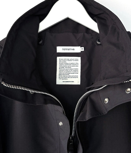 nonnative/EXPLORER JACKET POLY RIPSTOP GORE-TEX 2L (BLACK)