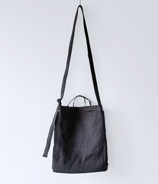 ERA./HOMMA HERRINGBONE US HELMET BAG HALF (BLACK)