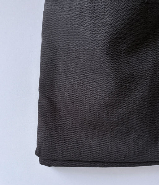ERA./HOMMA HERRINGBONE US HELMET BAG HALF (BLACK)