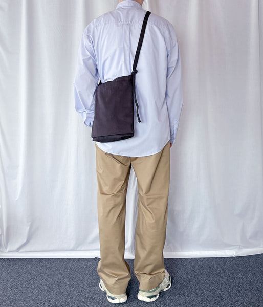 ERA./HOMMA HERRINGBONE US HELMET BAG HALF (BLACK)