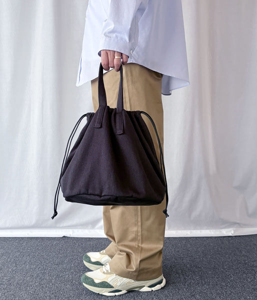 ERA./HOMMA HERRINGBONE HELMET BAG (BLACK)