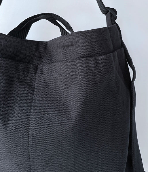 ERA./HOMMA HERRINGBONE US HELMET BAG (BLACK)