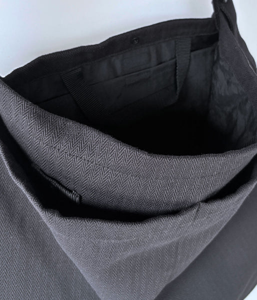 ERA./HOMMA HERRINGBONE US HELMET BAG (BLACK)
