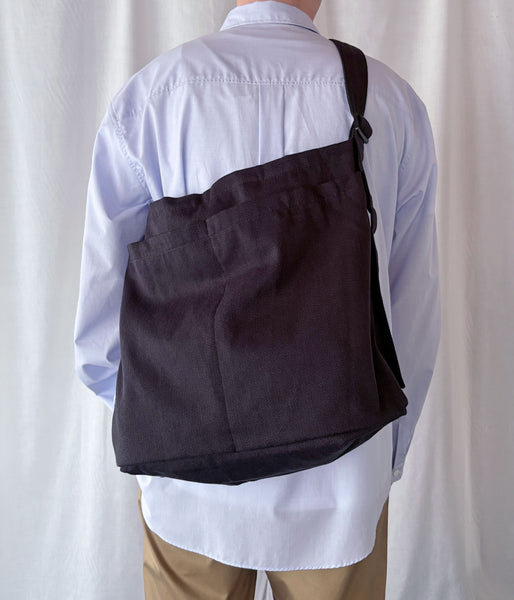 ERA./HOMMA HERRINGBONE US HELMET BAG (BLACK)