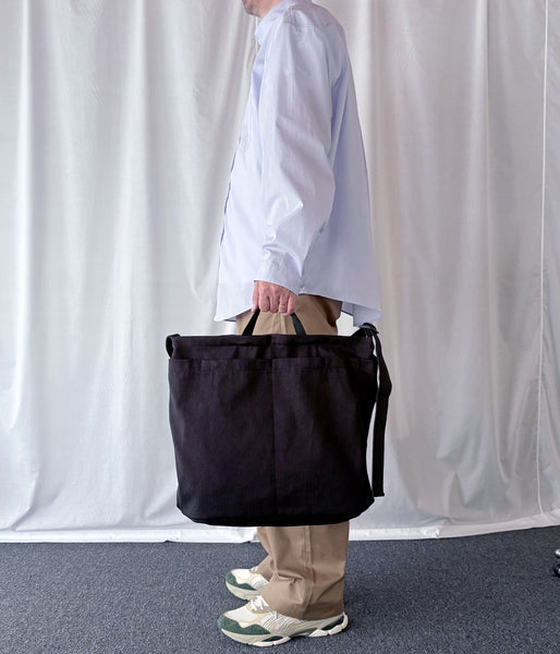 ERA./HOMMA HERRINGBONE US HELMET BAG (BLACK)
