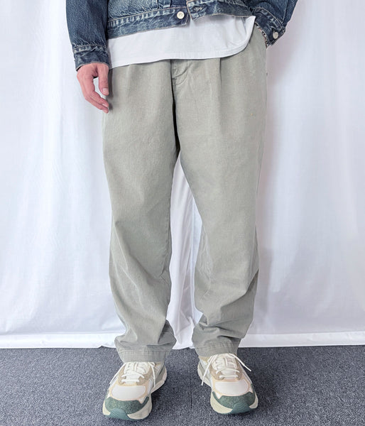 DESCENDANT/OS TWILL TROUSERS (OLIVE DRAB)