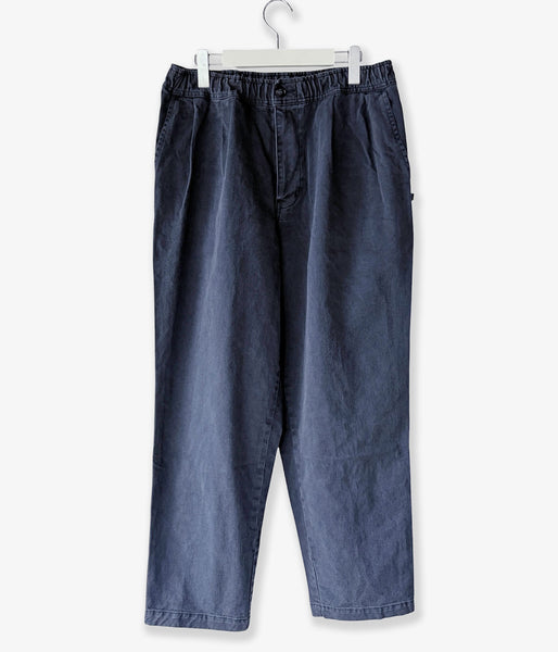 DESCENDANT/OS TWILL TROUSERS (NAVY)