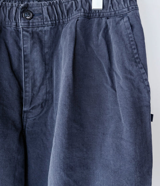 DESCENDANT/OS TWILL TROUSERS (NAVY)