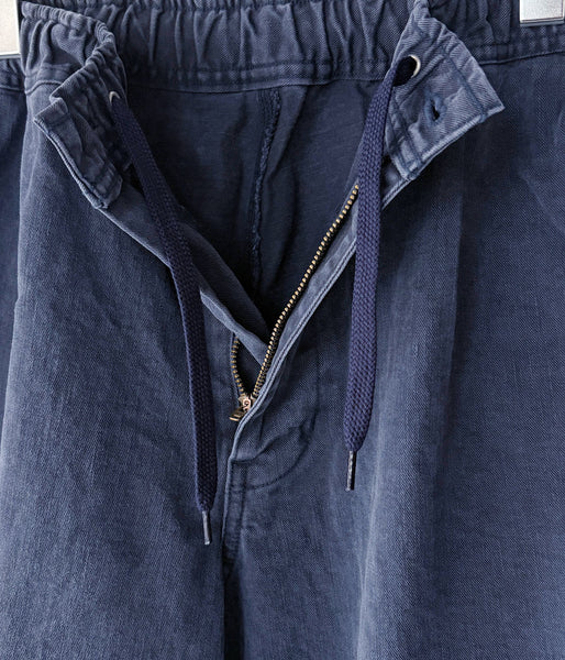 DESCENDANT/OS TWILL TROUSERS (NAVY)