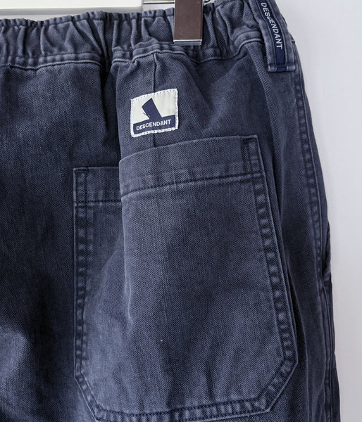 DESCENDANT/OS TWILL TROUSERS (NAVY)