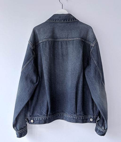 blurhms ROOTSTOCK/13.5oz 2ND TYPE DENIM JACKET (USED-indigo)