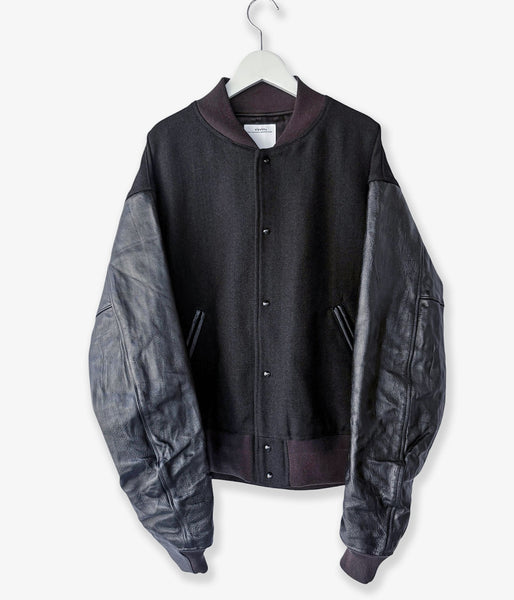 visvim/VARSITY JKT (BLACK)