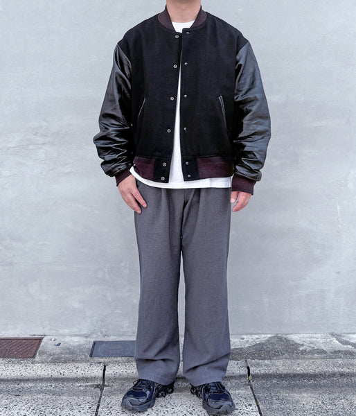 visvim/VARSITY JKT (BLACK)
