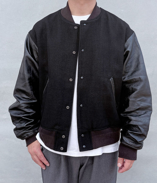 visvim/VARSITY JKT (BLACK)