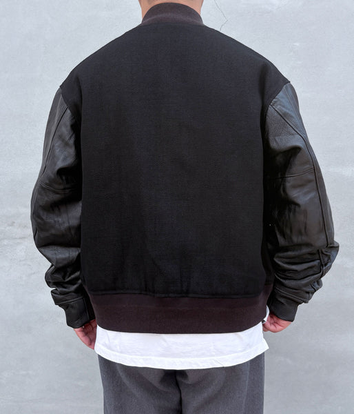 visvim/VARSITY JKT (BLACK)