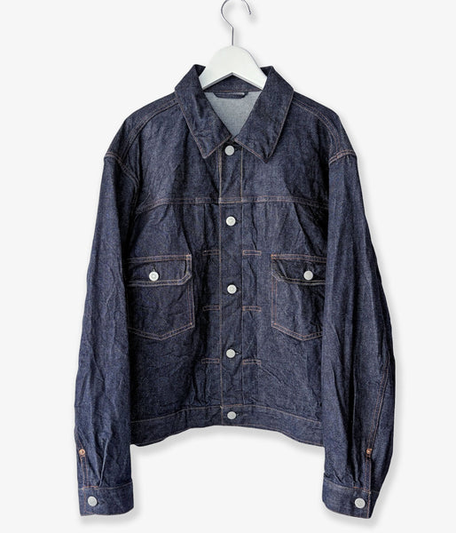 blurhms ROOTSTOCK/13.5OZ 2ND TYPE DENIM JACKET (INDIGO)