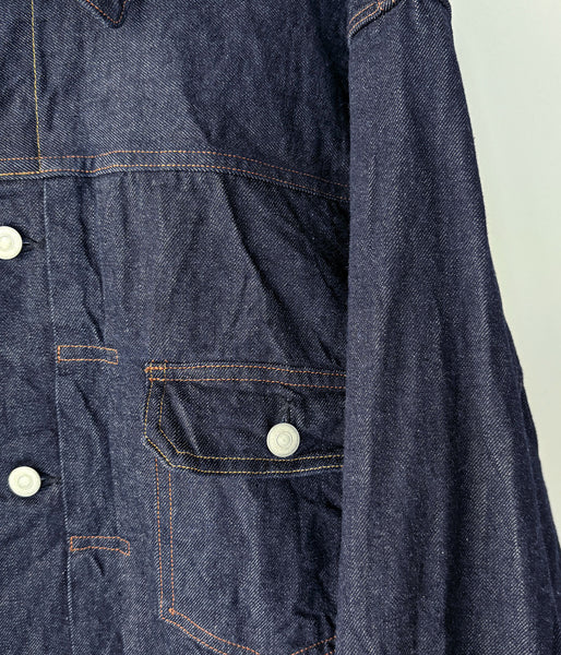 blurhms ROOTSTOCK/13.5OZ 2ND TYPE DENIM JACKET (INDIGO)
