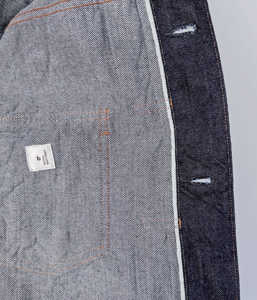 blurhms ROOTSTOCK/13.5OZ 2ND TYPE DENIM JACKET (INDIGO)