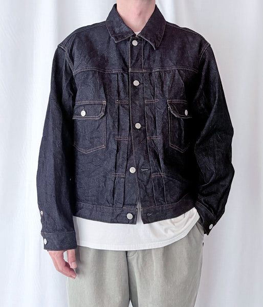 blurhms ROOTSTOCK/13.5OZ 2ND TYPE DENIM JACKET (INDIGO)