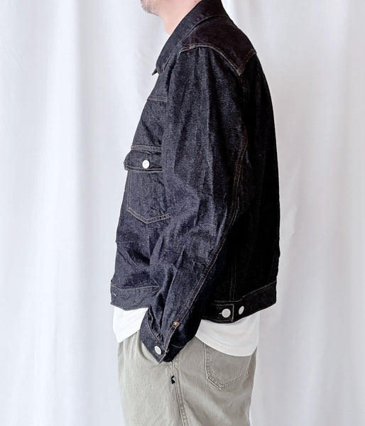 blurhms ROOTSTOCK/13.5OZ 2ND TYPE DENIM JACKET (INDIGO)
