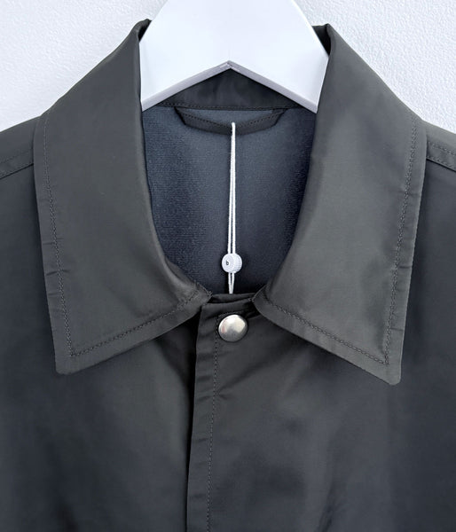 blurhms ROOTSTOCK/WASHED NYLON COACH JACKET FW (DARK OLIVE)
