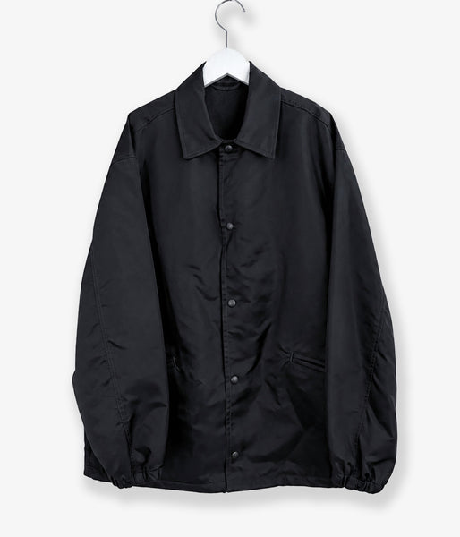 blurhms ROOTSTOCK/WASHED NYLON COACH JACKET FW (BLACK)