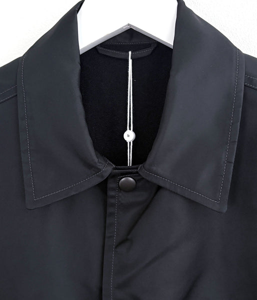 blurhms ROOTSTOCK/WASHED NYLON COACH JACKET FW (BLACK)
