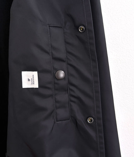 blurhms ROOTSTOCK/WASHED NYLON COACH JACKET FW (BLACK)