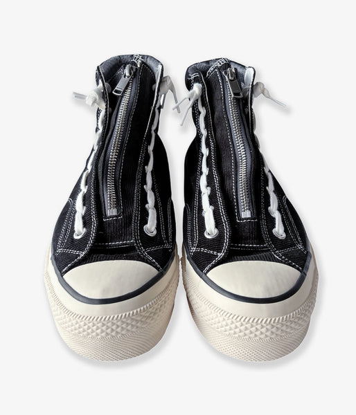 nonnative/SPINGLE × nonnative DWELLER TRAINER 2 HI COTTON CORD WITH GORE-TEX (BLACK)