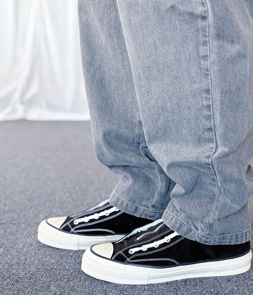 nonnative/SPINGLE × nonnative DWELLER TRAINER 2 HI COTTON CORD WITH GORE-TEX (BLACK)