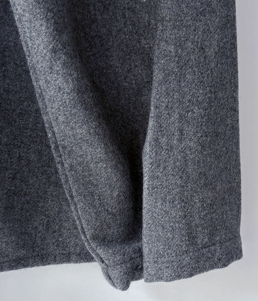 DESCENDANT/CCN FLANNEL LS SHIRT (GRAY)