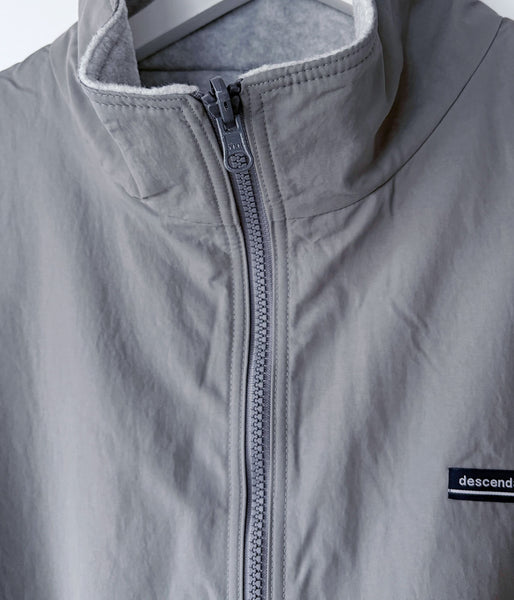 DESCENDANT/DAVID NYLON VEST (GRAY)