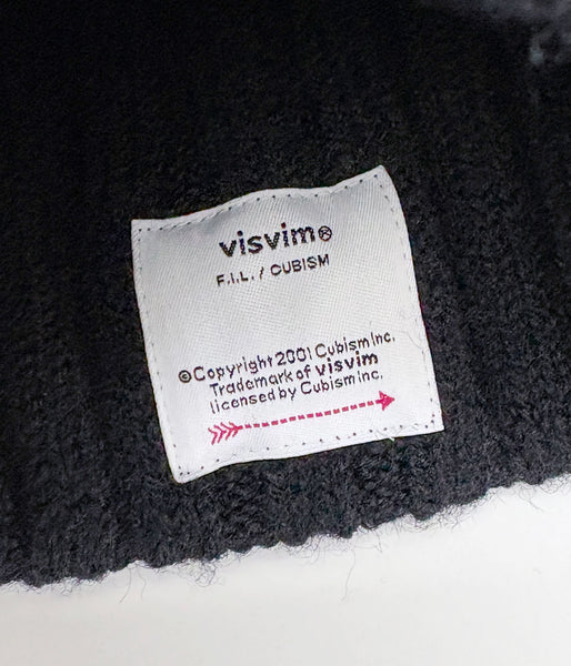 visvim/KNIT CAP (WOOL) (BLACK)